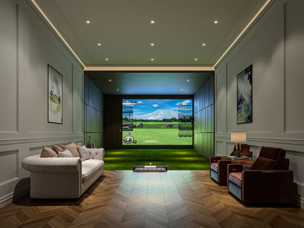 Golf Simulator at New Kolkata Sangam clubhouse, Serampore