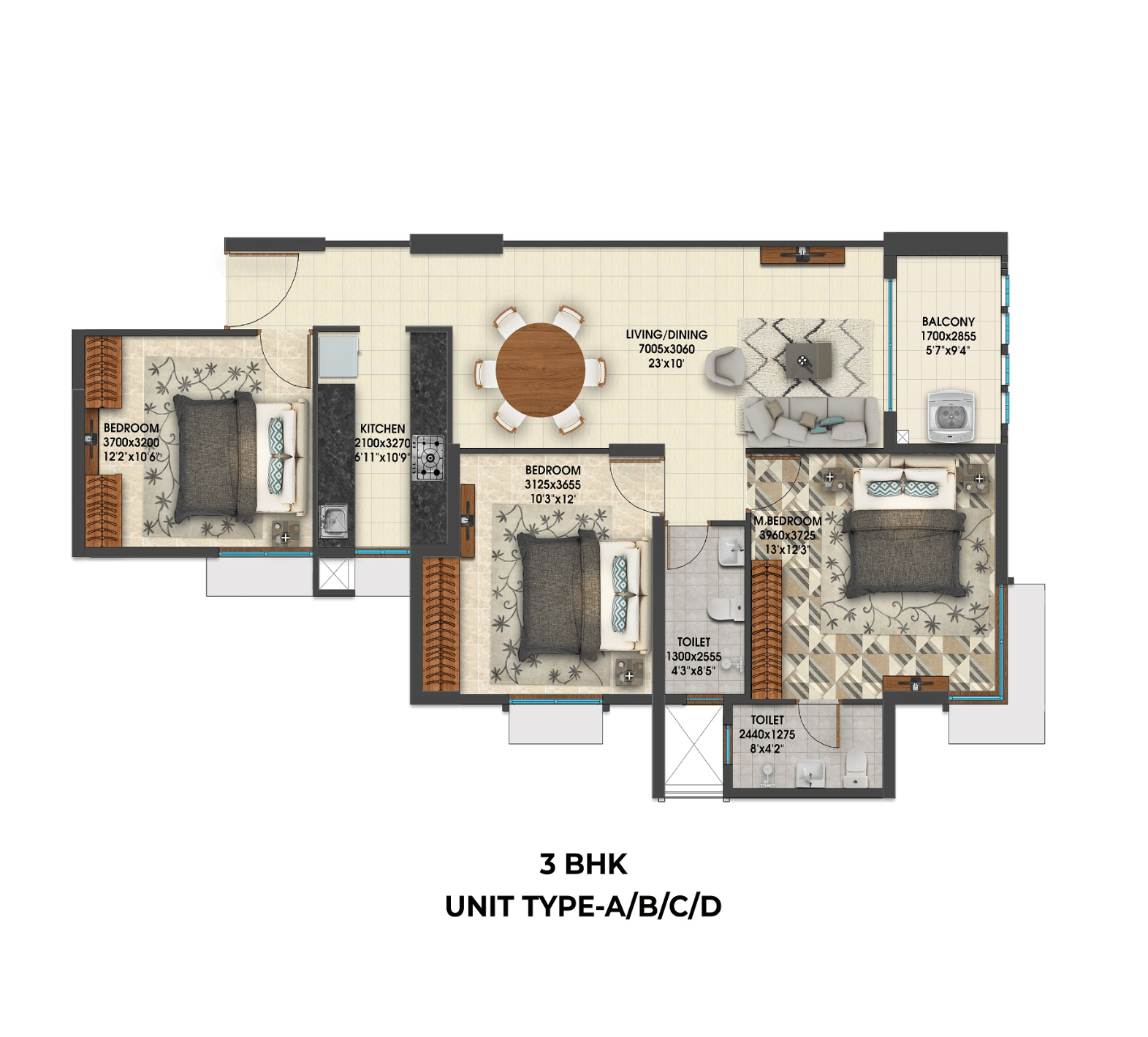 3BHK-Suites